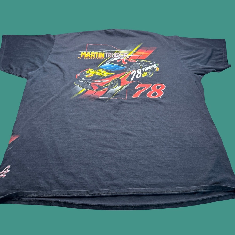 MARTIN TRUEX JR NASCAR FURNITURE ROW RACING T-SHIRT
